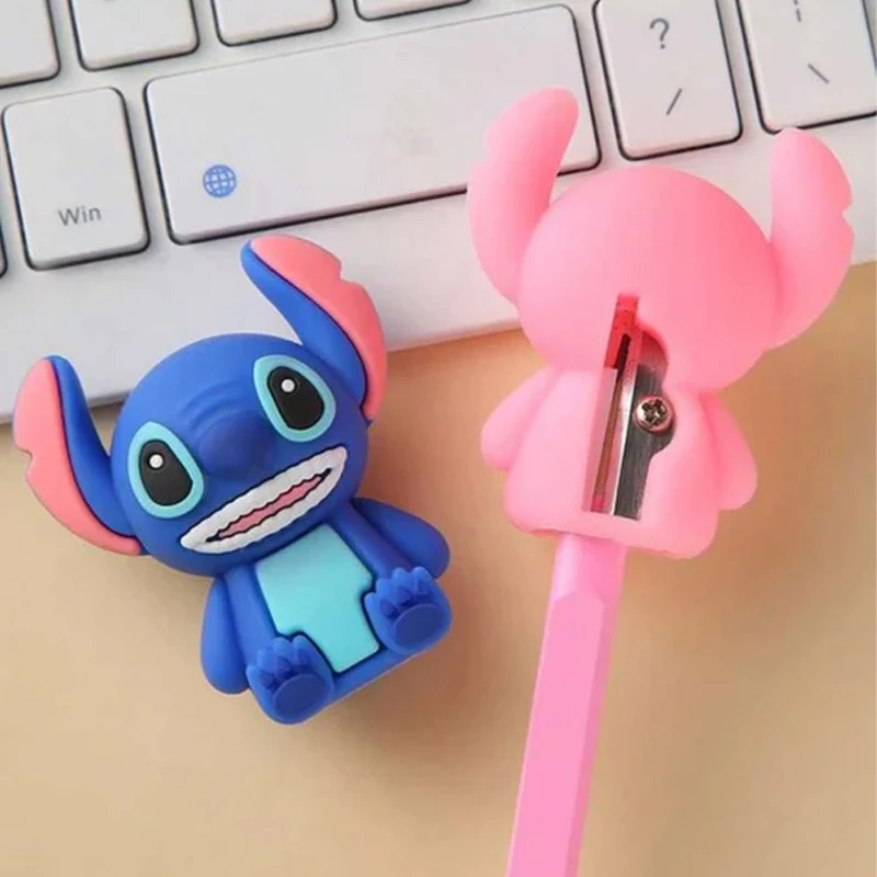 Stitch Rubber 3D Pencil Sharpener Size 5 cm - 2 Colors (DZ-127)